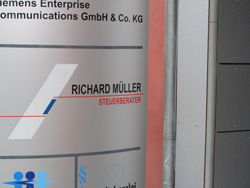 Eingang-Steuerbüro Richard Müller-Würzburg